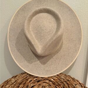 Lack Of Color Cream Hat